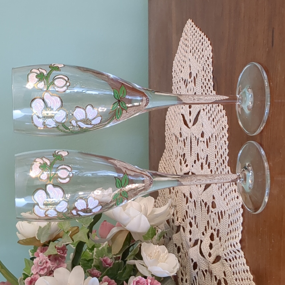 Perrier Jouet Champagne Glasses